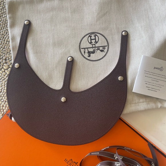 Sale💝HERMES RARE PINK /BROWN REVERSIBLE VISOR - Picture 1 of 14